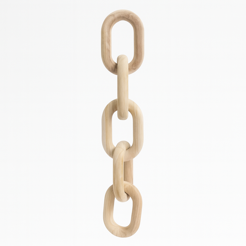 Pack Decorativo Minimalista con Jarrón Circular, Cadeneta de Madera, Vela Cube y Base de Yute + ENVIO GRATIS + REGALO SORPRESA 🎁