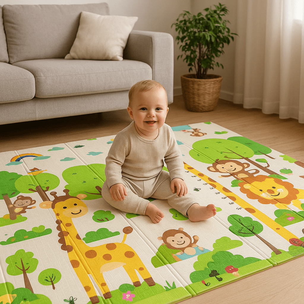 Alfombra Anti - golpe para Guagua Bebe Extragrande - KB Home