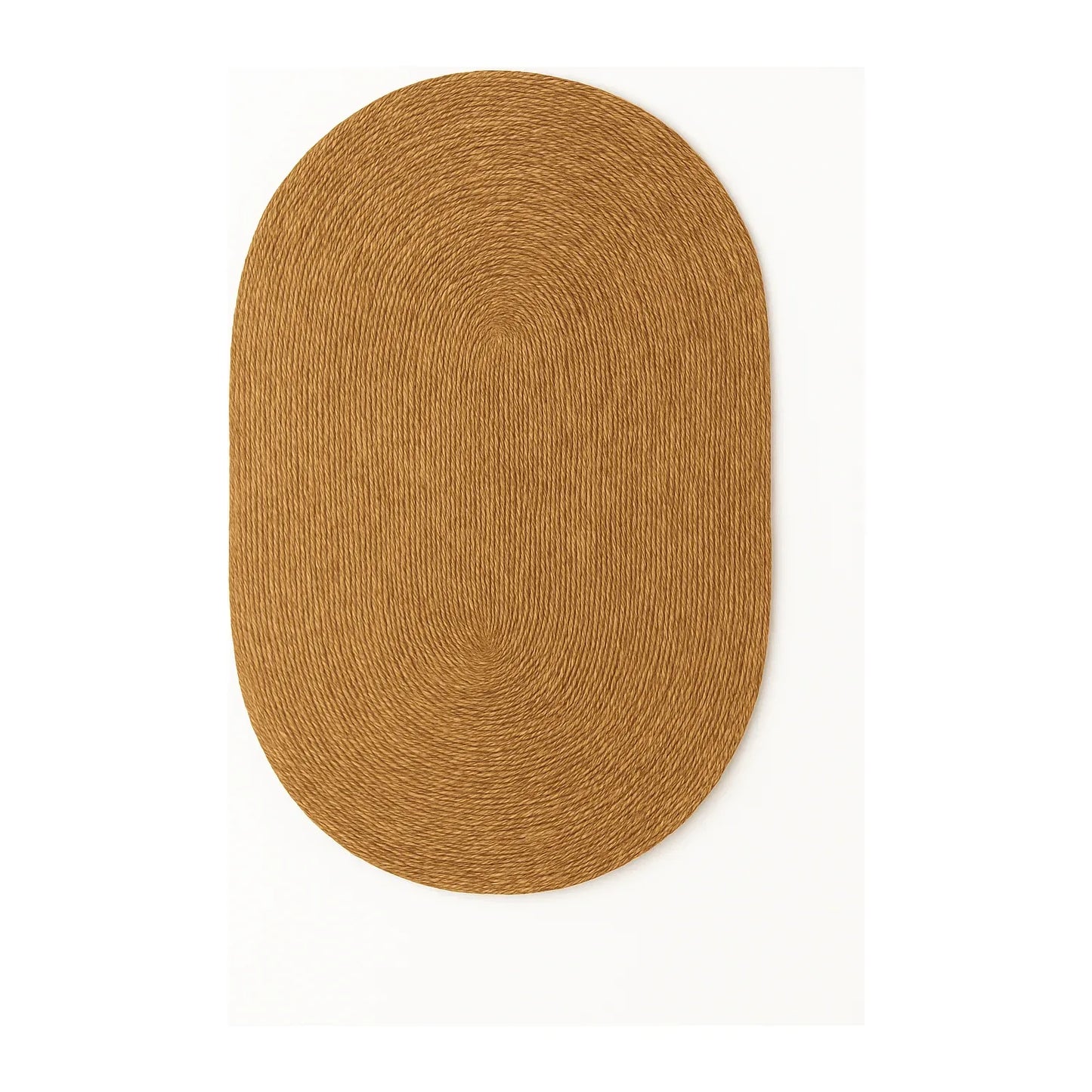 Alfombra Ovalada de Yute Natural - KB Home