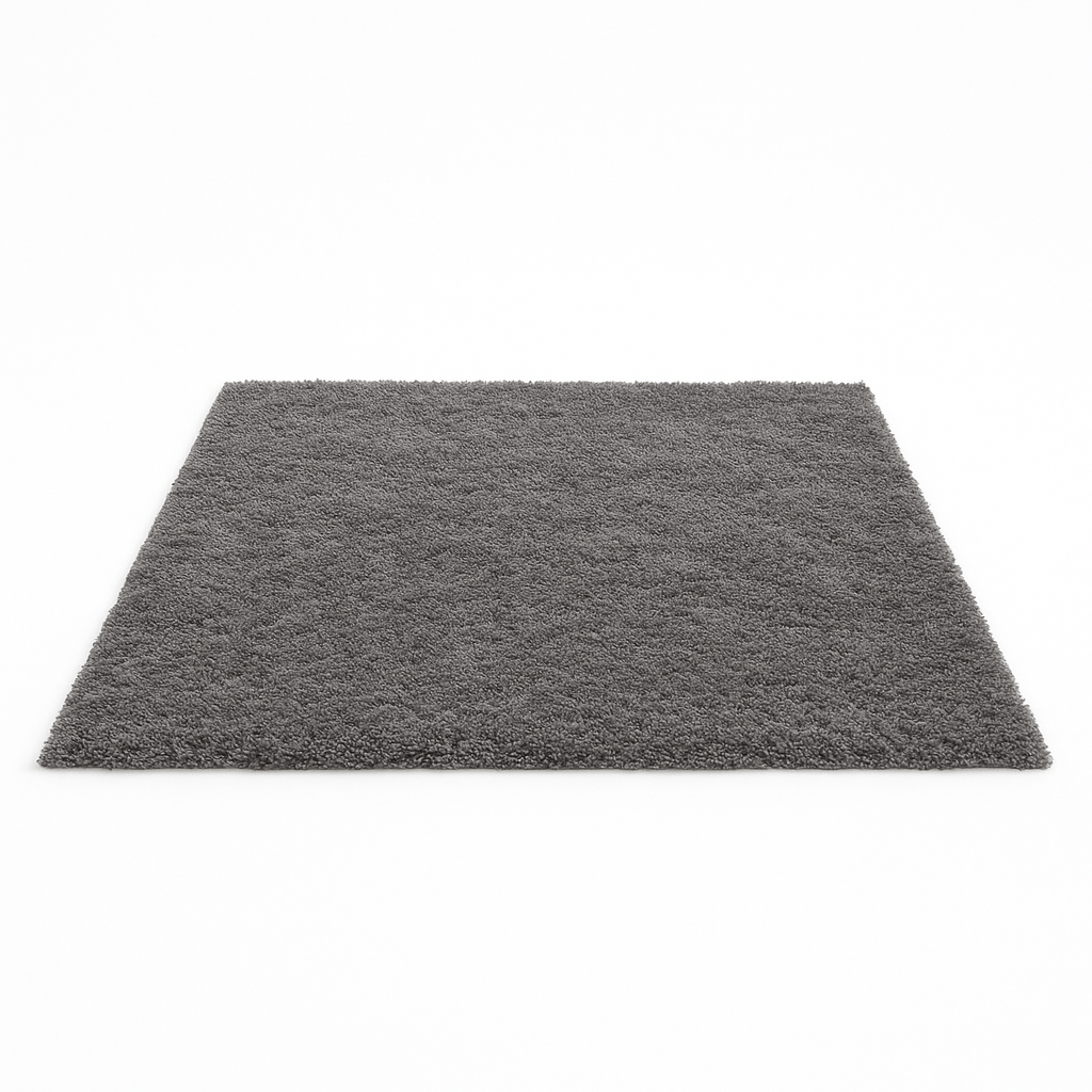 Alfombra Shaggy Gris Oscuro - KB Home