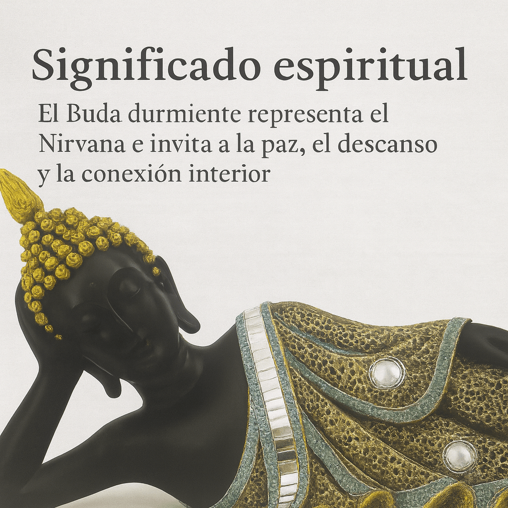 Estatua Buda Durmiente Tibetano - KB Home