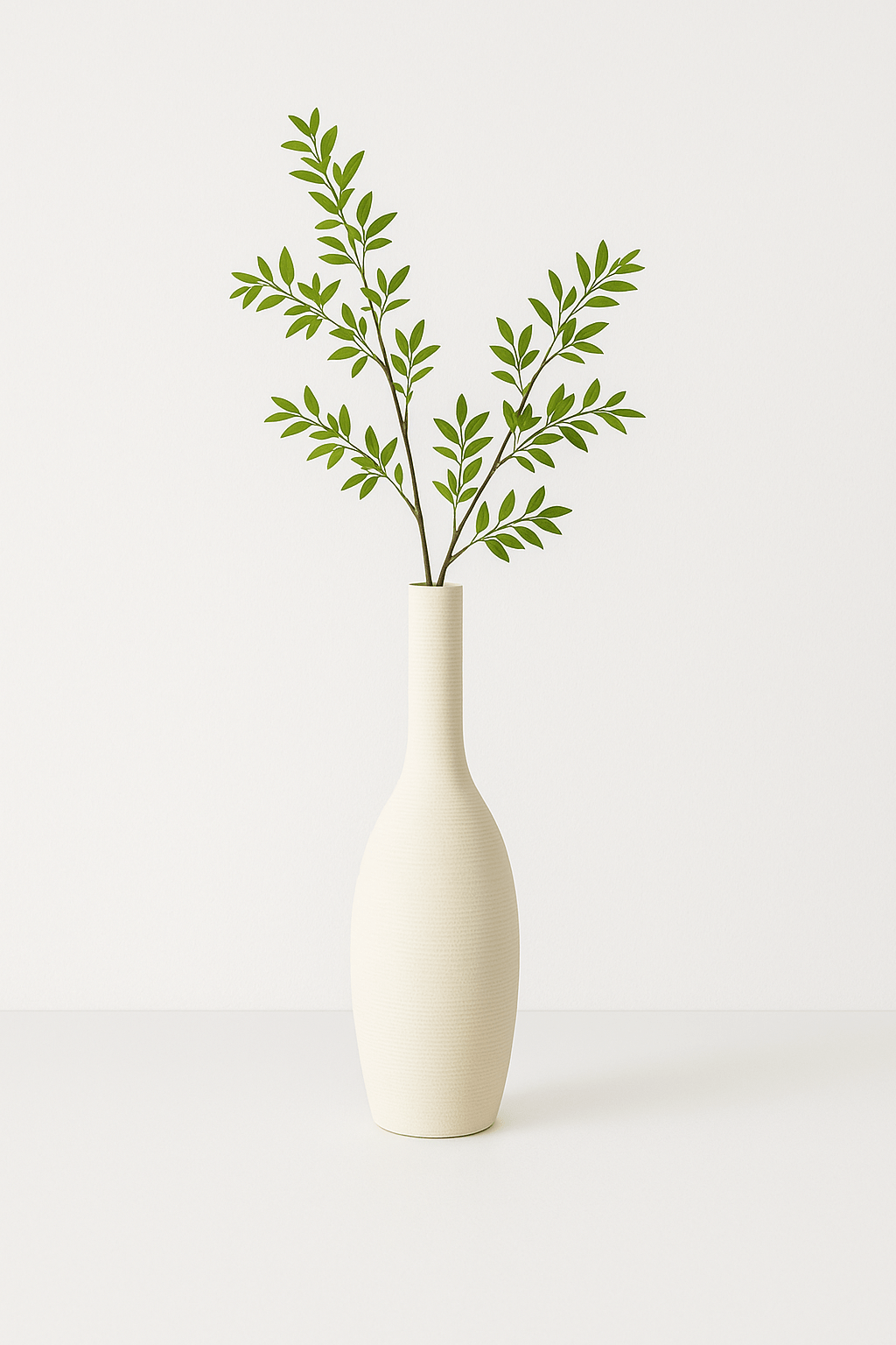 Jarrón Decorativo de Cerámica con Diseño Minimalista - KB Home