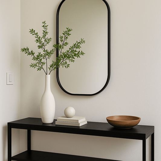 Jarrón Decorativo de Cerámica con Diseño Minimalista - KB Home