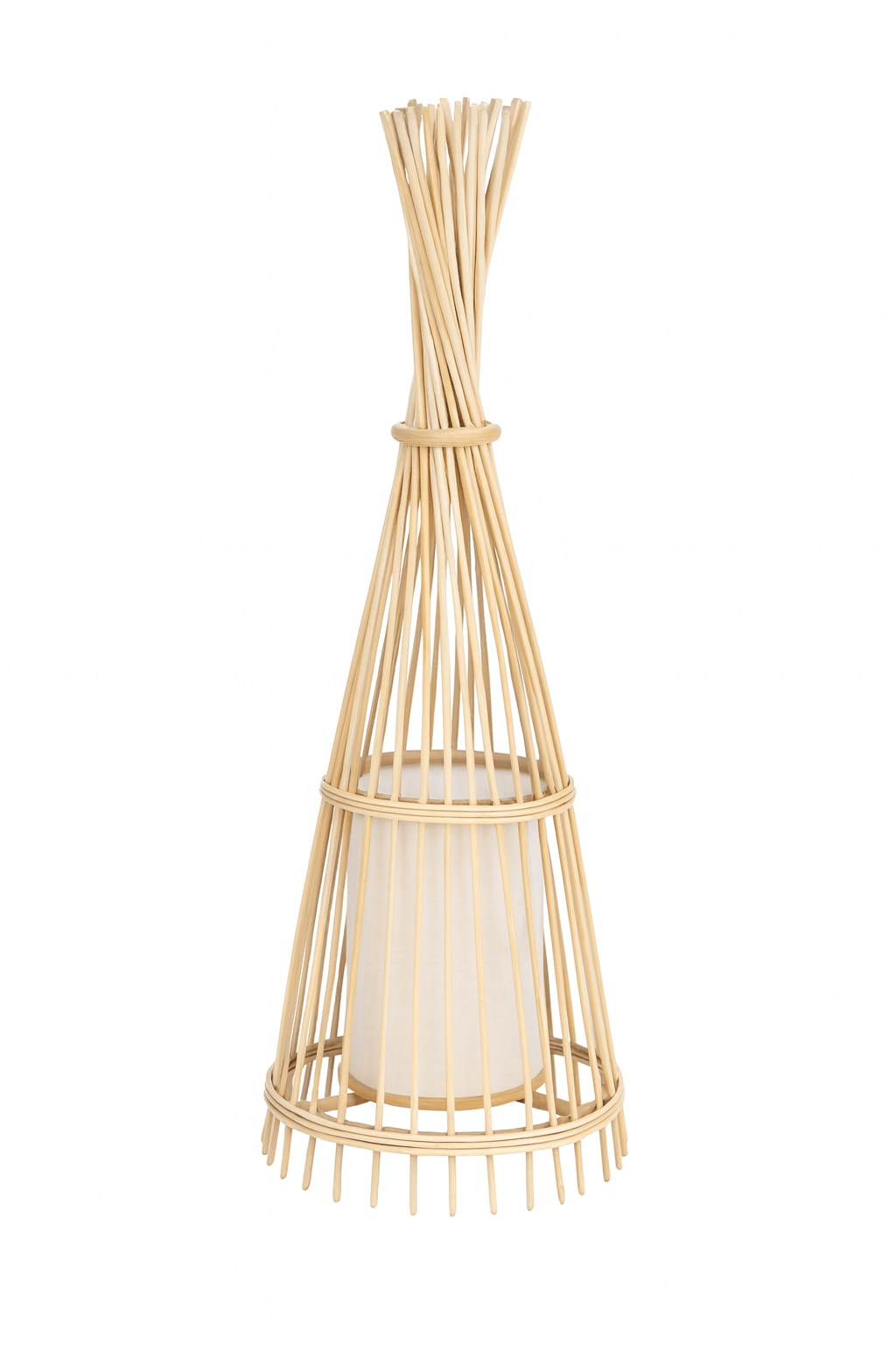 Lámpara o Farol para Vela de Ratán con Diseño Artesanal – Iluminación Decorativa Boho - KB Home