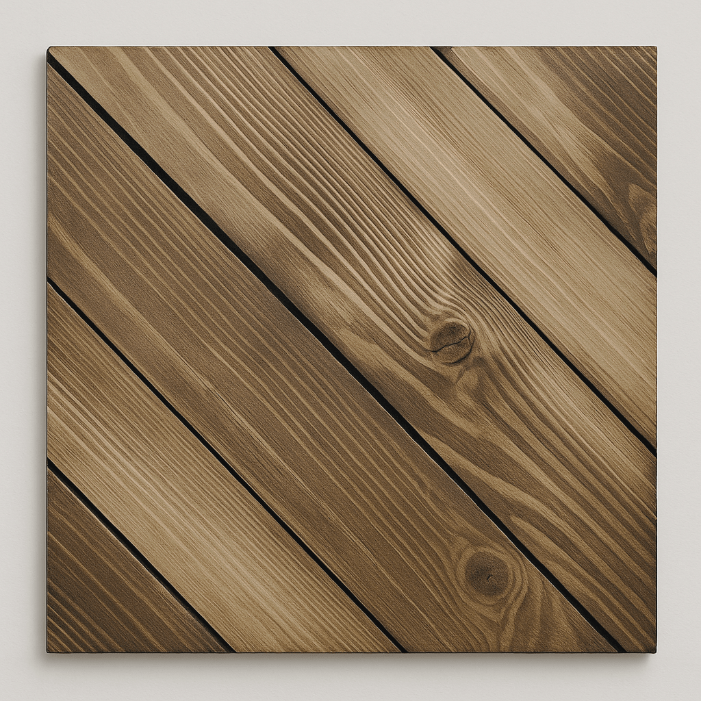 Piso de Madera Sintética PVC Armable o Piso Deck para Terrazas - KB Home