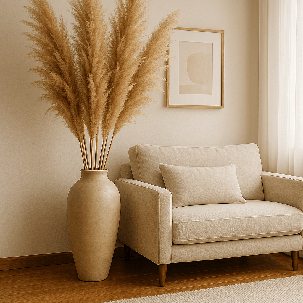 Set de 8 Pampas Grass Decorativas - KB Home