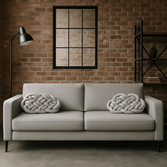 Set de Cojínes Decorativo Nudo Escandinavo - KB Home