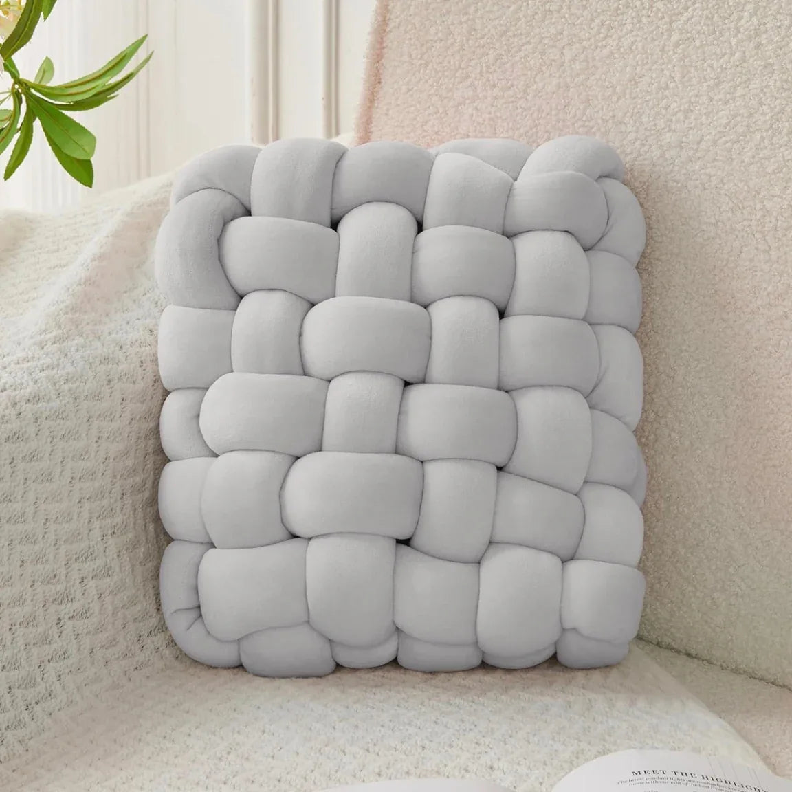 Set de Cojínes Decorativo Nudo Escandinavo - KB Home