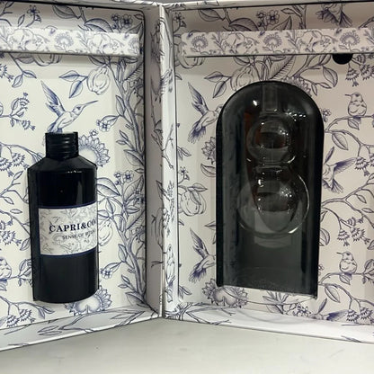 Set Difusor de Aromaterapia Capri&Cool - Vidrio Artesanal con Aceite Esencial - KB Home