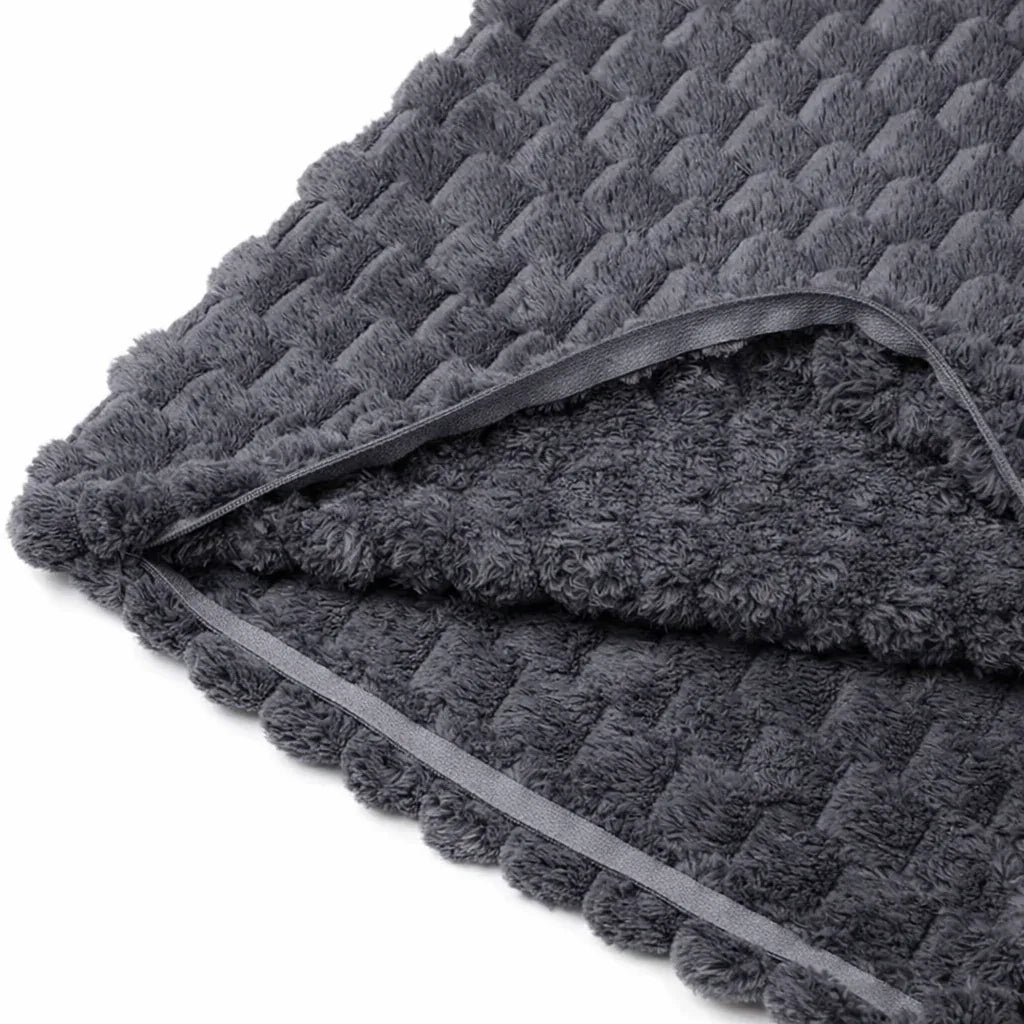 Set de Fundas de Cojines 40x40cm Diseño Geométrico Minimalista Gris Oscuro - KB Home