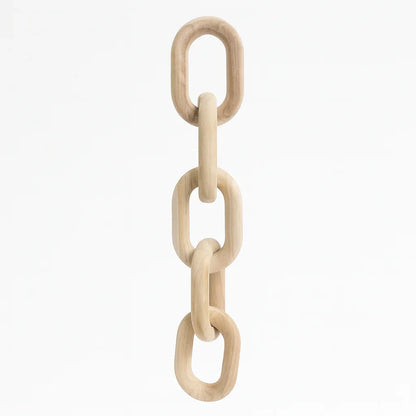 Pack Decorativo Minimalista – Jarrón Cerámica + Cadeneta Madera + Vela + Base Yute - KB Home