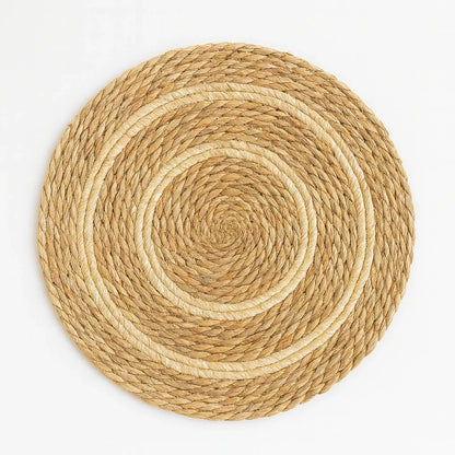 Pack Decorativo Minimalista – Jarrón Cerámica + Cadeneta Madera + Vela + Base Yute - KB Home