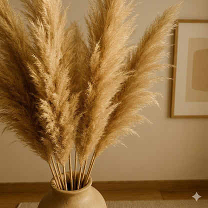 Set de 8 Pampas Grass Decorativas