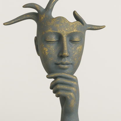 Estatua decorativa "Pensamiento Libre"