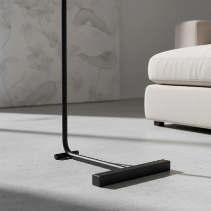 Mesa Auxiliar Tipo C Ovalada de Madera y Metal – Diseño Moderno y Funcional