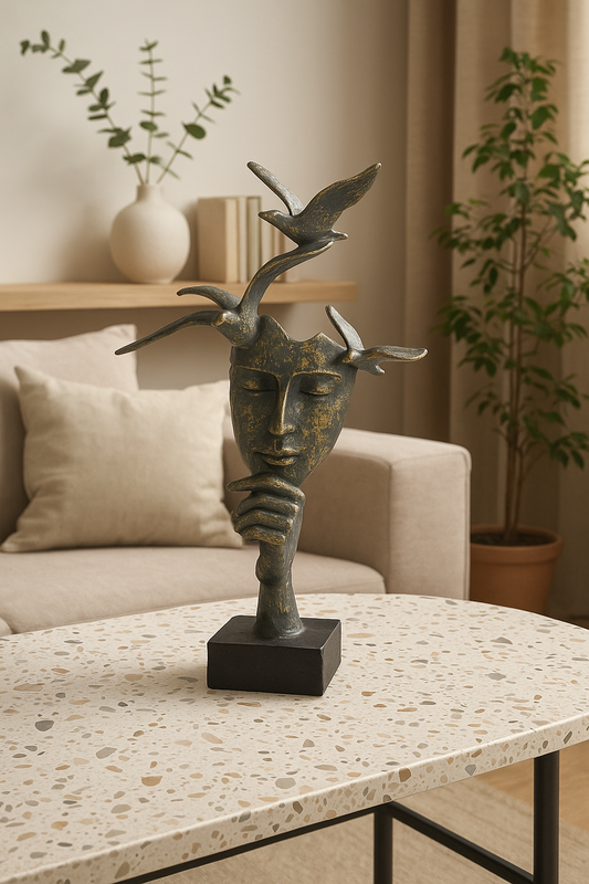 Escultura decorativa "Pensamiento Libre"