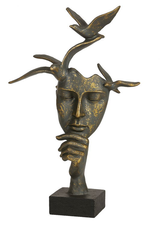Escultura decorativa "Pensamiento Libre"
