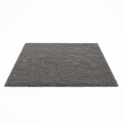 Alfombra Shaggy Gris Oscuro - KB Home