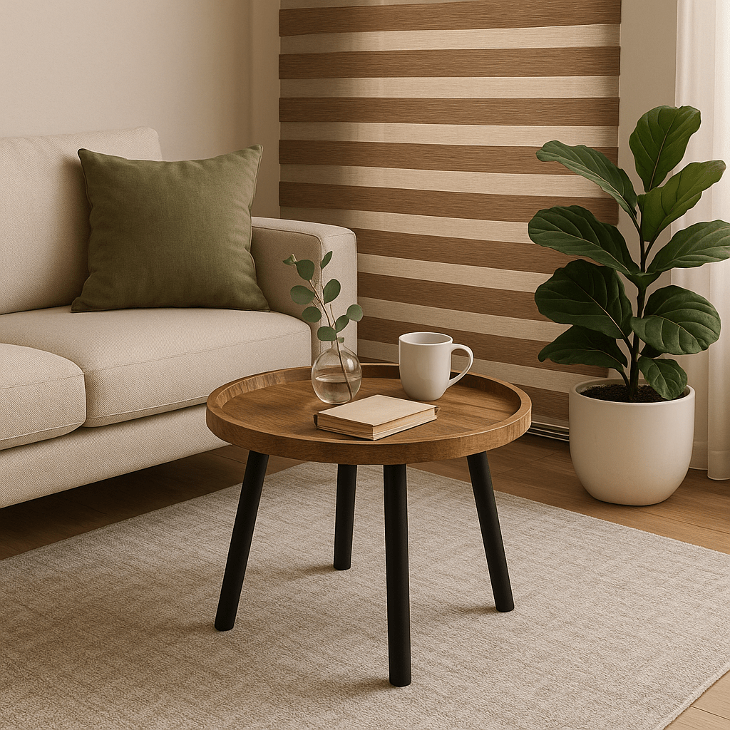 Mesa Auxiliar Redonda - KB Home