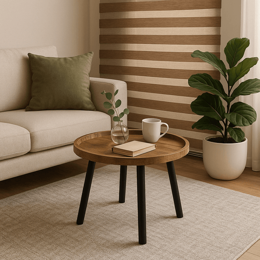 Mesa Auxiliar Redonda - KB Home